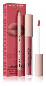Комплект для губ Makeup Revolution Lip Contour Kit, оттенок Queen