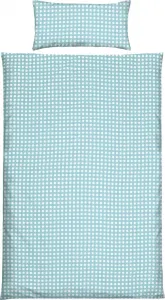 Постельное белье Кронах" синий 1х 155х220 см + 1х 40х80 см" Erwin Müller