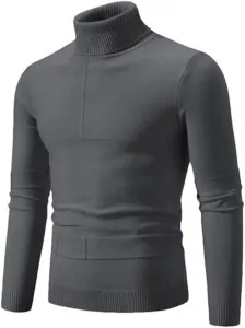 Мужской свитер-водолазка