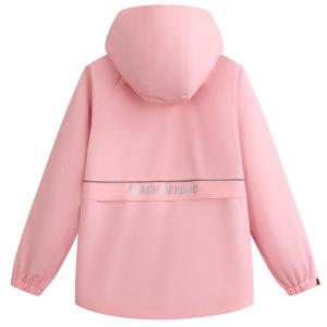 Ветровка для детей Mizuno, Фондан Розовый