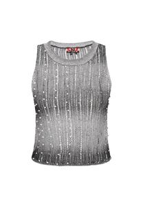 Вязаный топ myMo ROCKS, черный