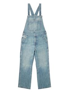 Джинсовый комбинезон с карманами Diesel, синий