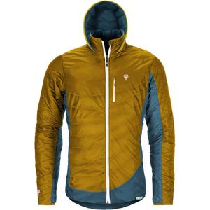 Мужская освежающая шелковая шерстяная куртка Grüezi Bag, желтый