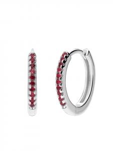 Lucardi Серьги из серебра 925 пробы