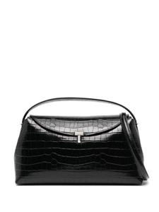 TOTEME сумка-тоут с Т-образным замком, черный