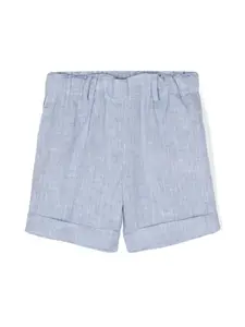 Шорты с эластичным поясом Siola, синий