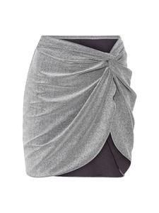 Юбка до колена LSCN BY LASCANA, цвет anthrazit-silberfarben