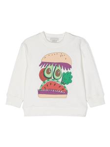 Stella McCartney Kids толстовка с принтом, белый