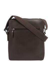 Сумка через плечо Дакота, на молнии, однотонная, женская Heyden, коричневый