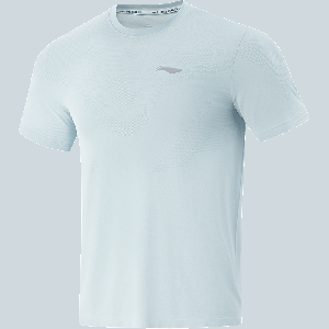 Футболка Li-Ning с коротким рукавом мужская, folk синий