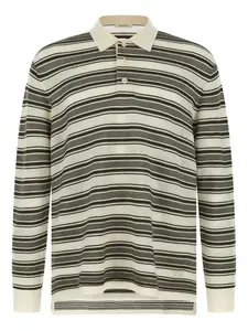 Рубашка поло Samuel в полоску Wales Bonner, нейтральный