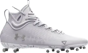 Бутсы Under Armour Spotlight Lux MC 2.0 White Metallic Silver, белый
