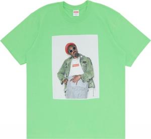 Футболка Supreme André 3000 Tee 'Lime', зеленый