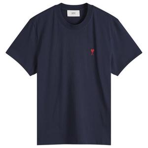 Маленькая красная футболка adc classic Ami Paris, синий