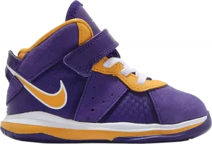Кроссовки Nike LeBron 8 TD 'Lakers', фиолетовый