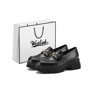 WESTLINK Лоферы женские 5,8 см, черные