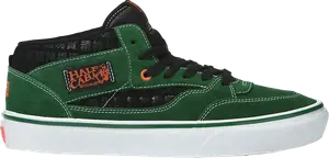 Кеды Vans Sci-Fi Fantasy x Skate Half Cab 92 VCU 90s Digital Tech, зеленый
