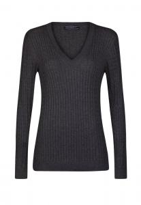 Джемпер Felix Hardy V-NECK CABLE, Anthracite