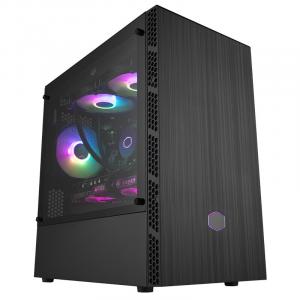Корпус Cooler Master MasterBox MB400L, Mini Tower, черный