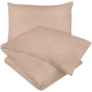 Комплект постельного белья Utopia Bedding, 2 предмета, 135x200/80x80 см, бежевый