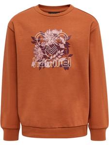 Детская толстовка Liva Sweatshirt коричневого цвета Hummel