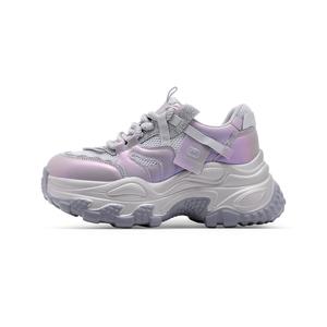 C°BANNER Женские кроссовки Mid Top Chunky Support в бело-фиолетовом цвете, цвет White Purple