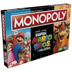 Детская настольная игра Hasbro Super Mario Bros Monopoly The Movie, золотой