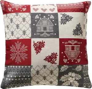 Наволочка Erwin Müller 209015, красный - текстиль - 50 x 1 x 50 см