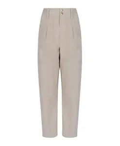 Плиссированные джинсы Isabel Marant, бежевый