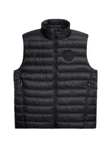 Стеганый жилет с нашивкой-логотипом Canada Goose, черный