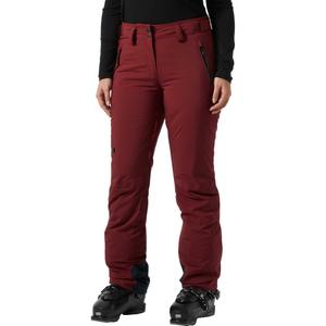 Женские легендарные утепленные лыжные брюки Helly Hansen, Mars Red