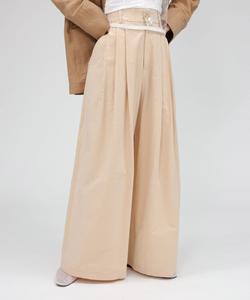 Широкие брюки Weather Tuck Babylone, цвет Light Beige 56