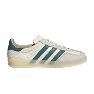 Кроссовки adidas Gazelle Indoor 'Cotton Weave Pack - Cream Preloved Teal', кремовый