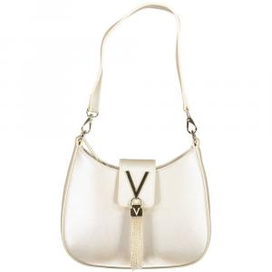 Серебряная полиэтиленовая женская сумка Valentino Bags