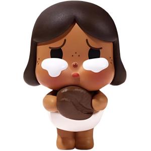 Labubu Coffee Factory Collection кукла мистери бокс одиночный мистери бокс/полный бокс 8 шт POP MART, Confirmed-Last коричневый Bean (Open)