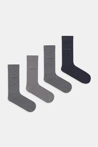 4 пары носков Calvin Klein, серый