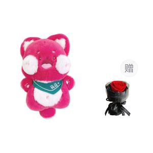 Очаровательный котик с кислой мордочкой кулон для сумки плюшевый брелок высота 10см YUEMIXIONG