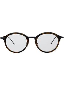 Thom Browne Eyewear очки в круглой оправе, синий
