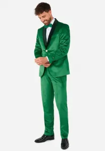 Бархатный смокинг Opposuits, Green