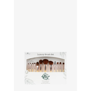 Набор кистей So Eco Luxury Brush Set So Eco, цвет beige & gold