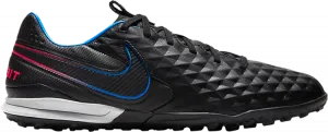 Кроссовки Nike Tiempo Legend 8 Pro TF 'Black Siren Red Photo Blue', черный