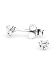 Bungsa Серебряные серьги-гвоздики