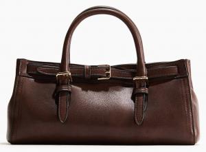 Сумка H&M Shoulder, темно-коричневый