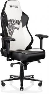 Игровое кресло Secretlab Titan 2020 House Stark, черный/белый