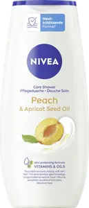 Гель для душа NIVEA Pflegedusche Peach & Apricot Seed Oil