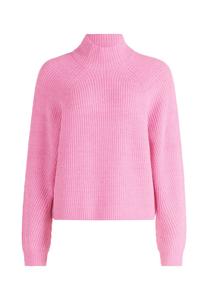 Свитер крупной вязки с высоким воротником BETTY & CO, цвет Rose Melange