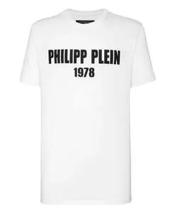 Футболка с круглым вырезом, 1978 год. Philipp Plein, белый