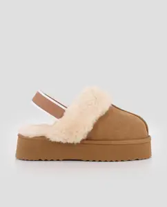 Женские австралийские угги с плюшевой подкладкой Blogger, коричневый