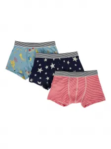 Комплект из трех боксеров Petit Bateau, красный