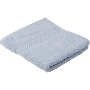 Набор полотенец Нью-Йорк, современные однотонные цвета, с фактурной каймой, 100% хлопок Gözze, серебристый